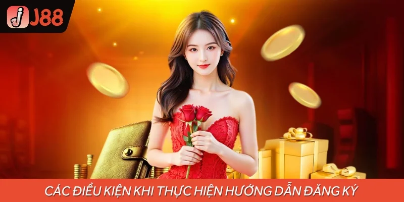Các điều kiện cần tuân thủ khi thực hiện hướng dẫn đăng ký