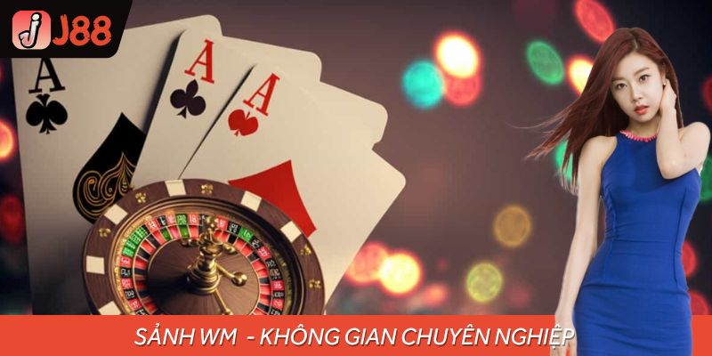 Sảnh WM J88 - Không Gian Giải Trí Mang Đậm Sự Chuyên Nghiệp