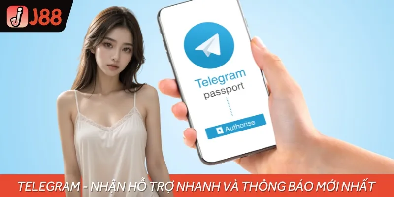 Telegram là kênh hỗ trợ tiện lợi mà bet thủ có thể sử dụng