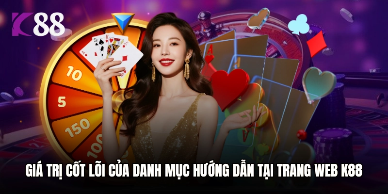Giá trị cốt lõi của danh mục Hướng dẫn tại trang web K88