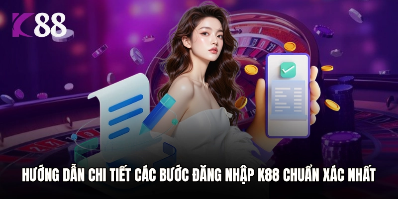 Hướng dẫn chi tiết các bước đăng nhập K88 chuẩn xác nhất